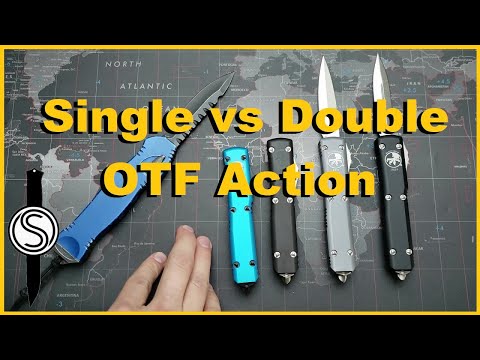 Single vs Double Action in Automatic OTF Knives