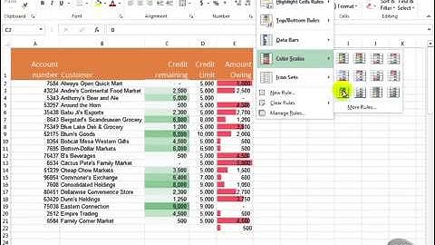 Microsoft Excel 2013 Tutorial 40  Conditional Formatting Part 1