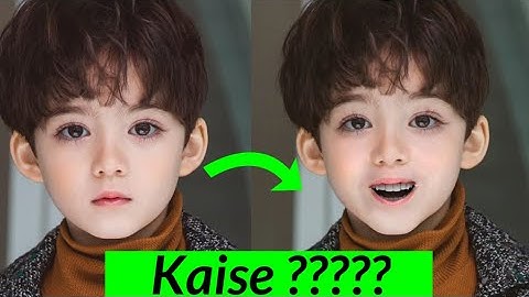 How to make Animated Face (Moving Photos) | App Corner