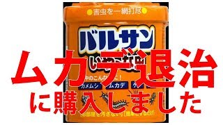 バルサン いやーな虫 ムカデ退治に焚いてみたレビュー