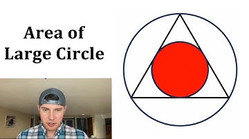 Find the Area of the Large Circle