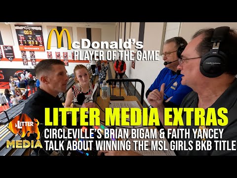 Litter Media Extras: Circleville improved to 20-0 and won the MSL Buckeye Saturday