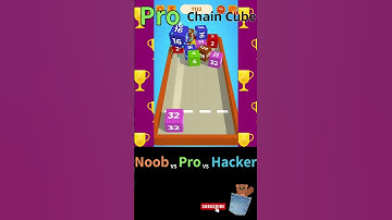 NOOB vs PRO vs HACKER - Chain Cube | @PocketBear470