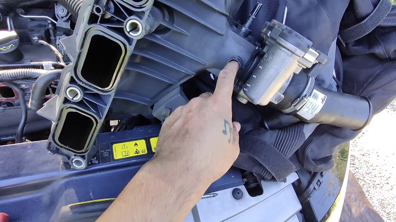 How to remove intake manifold and starter on Range Rover evoque! YouTube