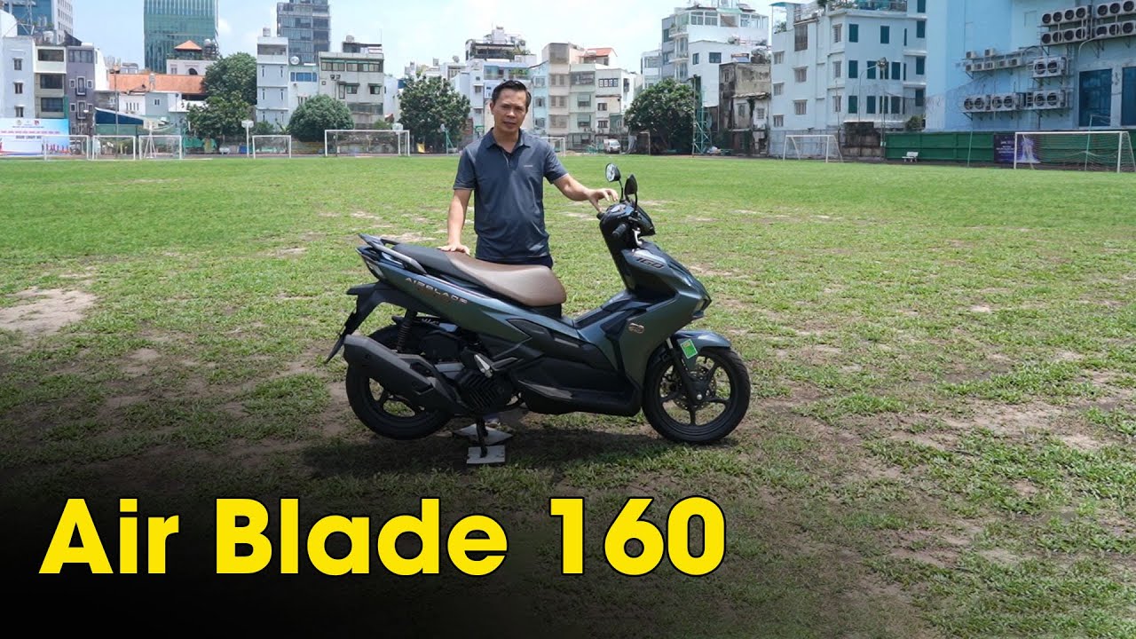 Honda Air Blade 125cc  Phiên bản cao cấp  trắng bạc  Xe máy Hồng Phát