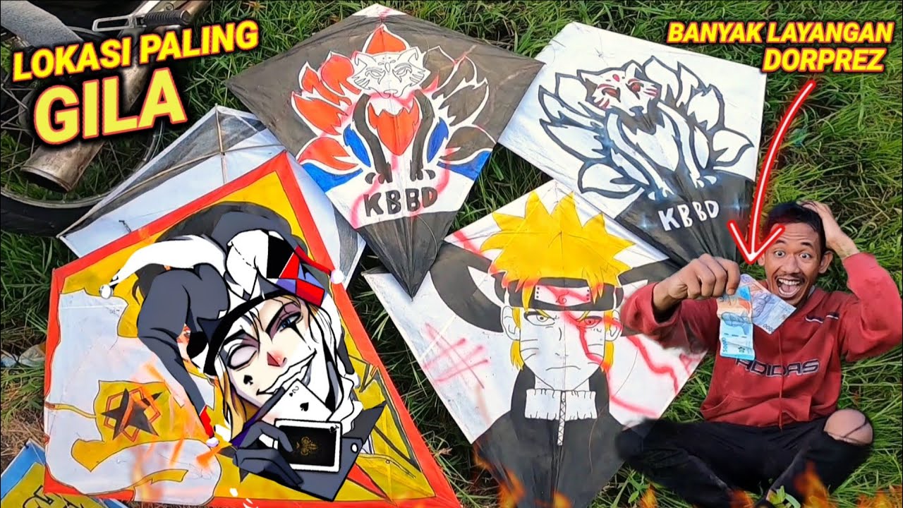 CUMA DI LOKASI INI ENOJPS BISA PANEN LAYANGAN DOORPRIZE SEPUAS NYA !!