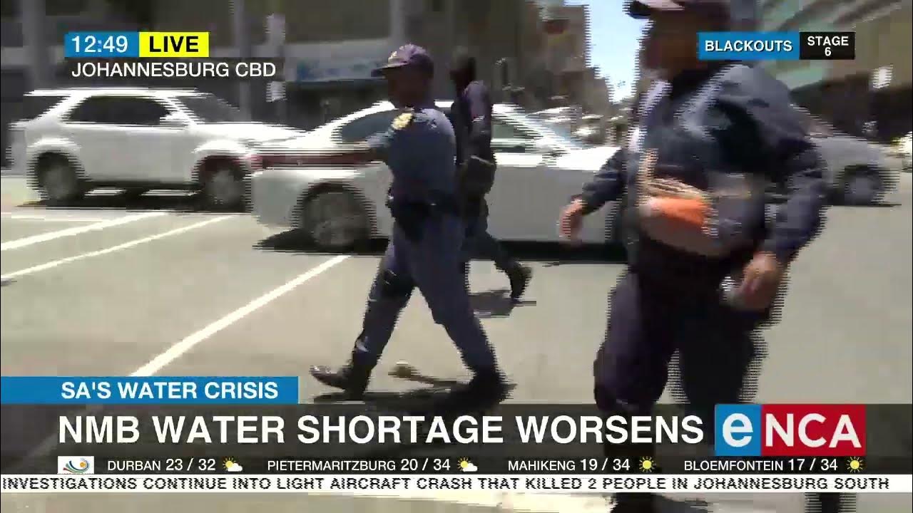 JHB CBD Protest Rubber bullets fired YouTube