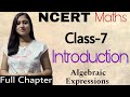 Algebraic Expressions Class 7th Maths Introduction | New Syllabus