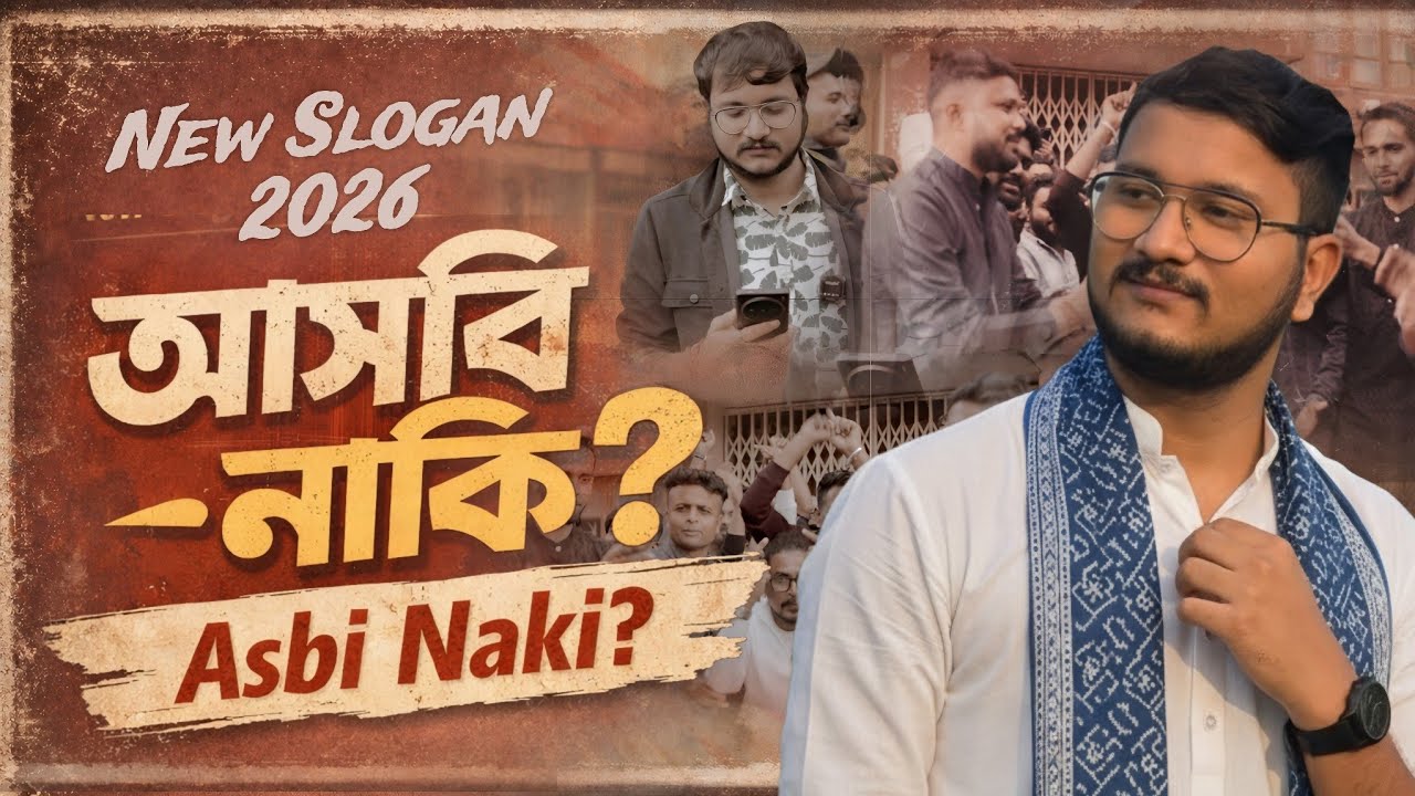 New Slogan - Assembly Election 2026: Asbi Naki? । নতুন স্লোগান ২০২৬: আসবি নাকি? 