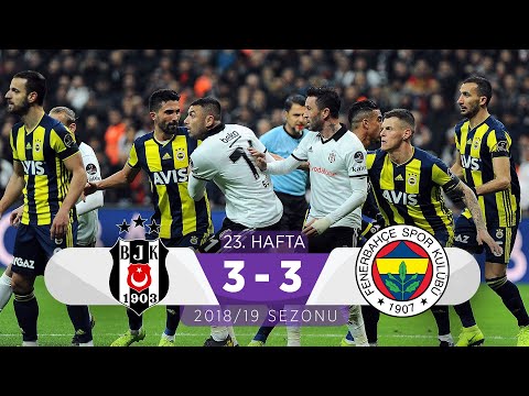 Beşiktaş (3-3) Fenerbahçe | 23. Hafta - 2018/19