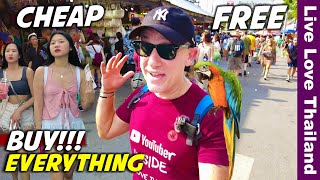 You Can Buy Everything Here In BANGKOK | The Cheapest &amp; Largest In THAILAND #livelovethailand