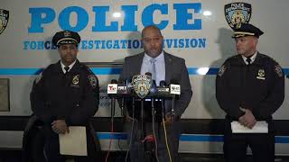 Watch as NYPD executives provide an update on an ongoing investigation in the Bronx.