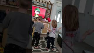 Actions to Wind the Bobbin Up on Little Baby Bum