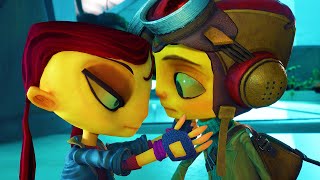 Psychonauts 2  Raz Has a Crush on Lili (All Scenes) 2021