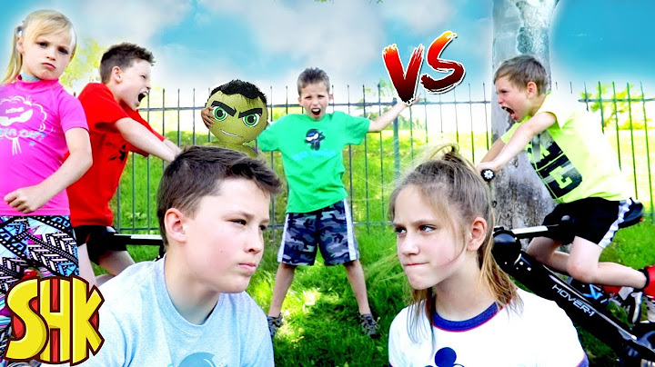 The Incredible HULK CLASH! Ninja Kidz TV vs SuperHeroKids