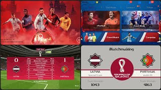 PES 20 MOBILE WORLD CUP 2022 PATCH | NEW UPDATE PATCH