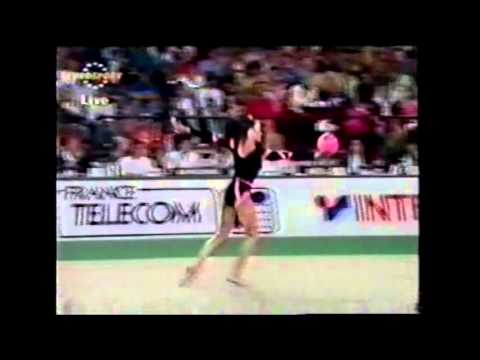 Carolina PASCUAL ESP Ball 1992 Europeans Stuttgart AA 