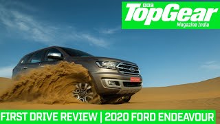 2020 Ford Endeavour 2.0 | First Drive Review | BBC TopGear India