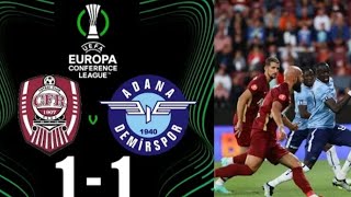 Cluj 1-1 Adana Demirspor maç özeti