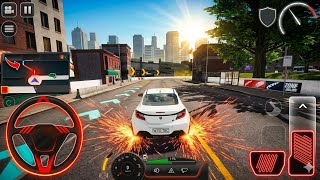 INSANE CITY DRIVING! 😱 Realistic Car Gameplay in Drive Zone Online | High Speed Challenge screenshot 5