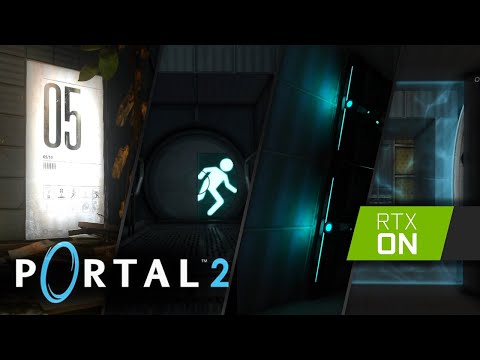 Видео: Как Portal 2 выглядел бы с RTX