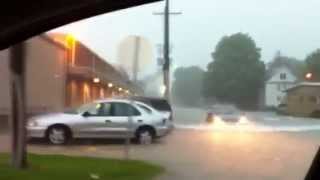 Mobile upload: Flooding in Fairbury, Ill.