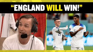 French reporter Julien Laurens backs England to beat France 🤯