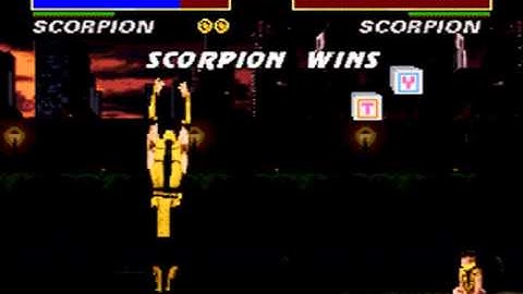 Ultimate Mortal Kombat 3 - SNES - Scorpion - Babality