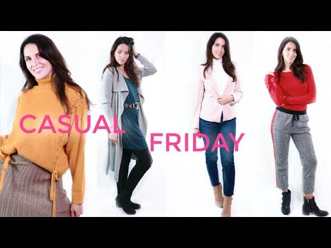 CASUAL FRIDAY WORK OUTFIT IDEAS FOR THE OFFICE