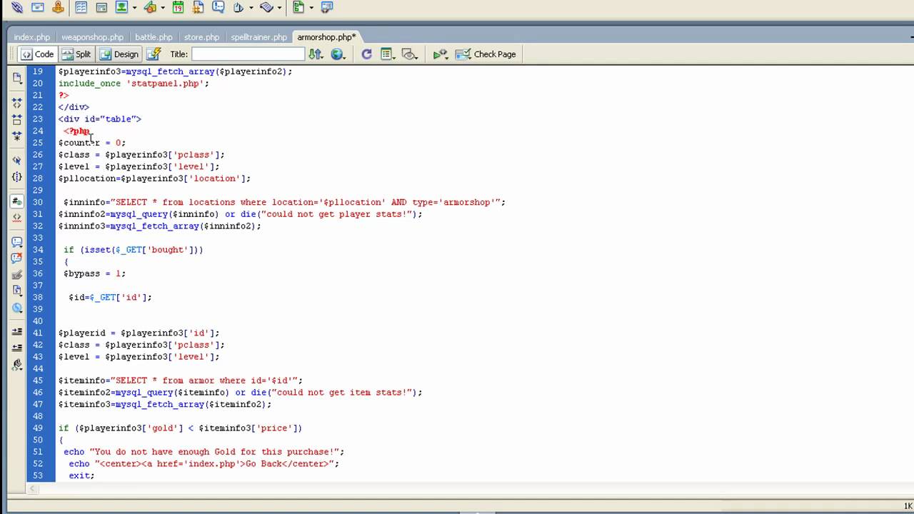 Browser Based MMORPG Tutorial 20 - YouTube