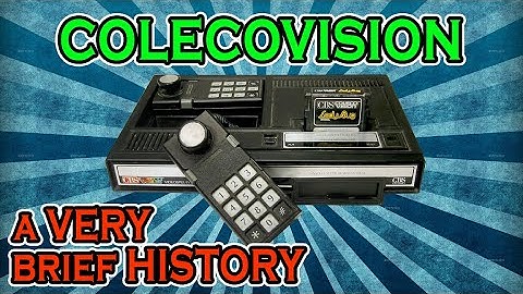 The ColecoVision Video Game Console 🕹️ A VERY Brief History