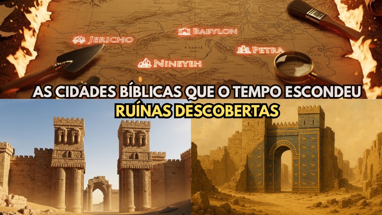 RUÍNAS DESCOBERTAS: As Cidades da Bíblia Tão Grandiosas Que Deixam Historiadores em Choque