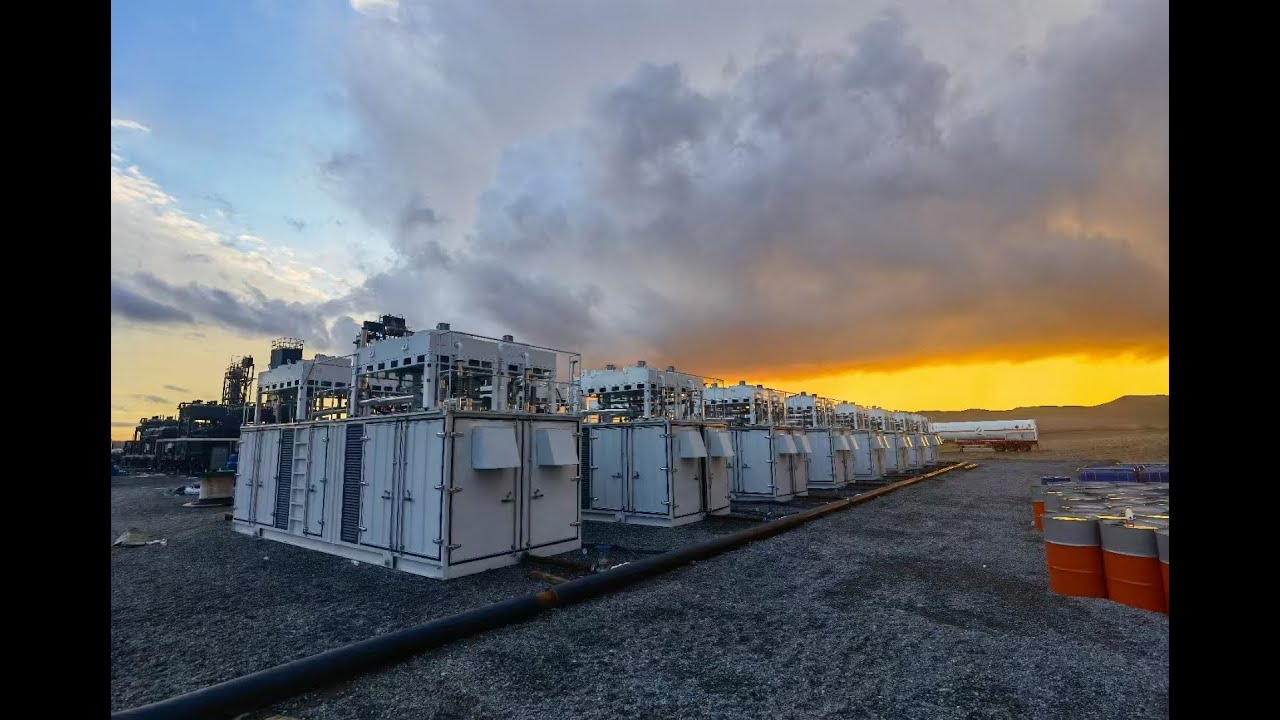 CNG Natural Gas Generator Set