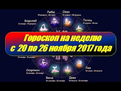 Video: Horoskop 26. Novembra