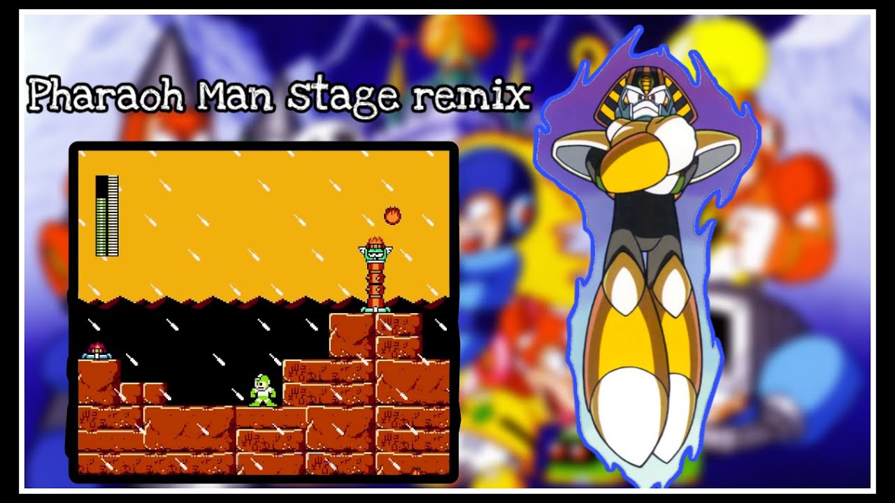 Mega Man Maker   Pharaoh Man stage remix