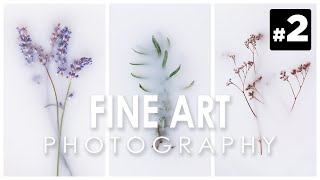 Fine art photography #2: Creative ideas to do at home - Photographing plants and flowers in milk screenshot 2