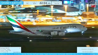 🔴 EPIC NIGHT Plane Spotting til curfew @ Sydney Airport w/Kurt + ATC!🔴