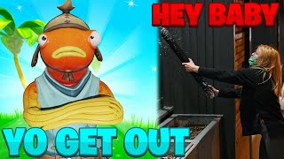 His THIRSTY Sister Broke In My House.. (Fortnite)