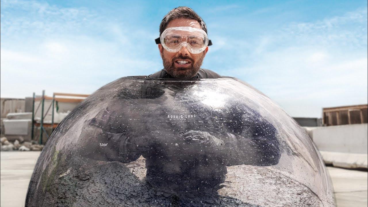 Getting Buried In Concrete To Explain How It Works YouTube