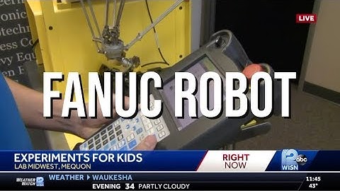LAB Midwest Demonstrates FANUC Robot for Education