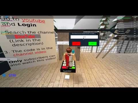 Ski Resort On Roblox The Code For The Youtube Board Old Code - bloxtube roblox game codes