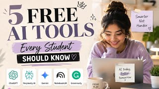 I wish I knew these 5 FREE AI Tools sooner! 📚✨