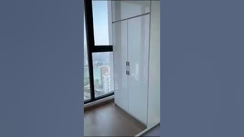 ALED - Thanh Suốt tủ quần áo kèm đèn và cảm biến đóng mở cánh