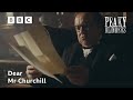 Tommy writes to churchill  peaky blinders