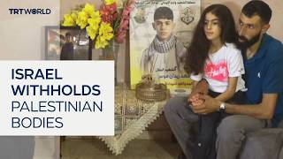 Israel withholds bodies of more than 80 Palestinian children