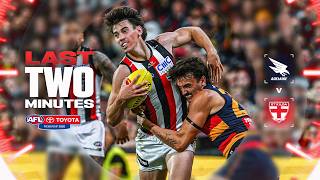 Last Two Minutes Adelaide Crows V St Kilda Round 6, 2026 Afl