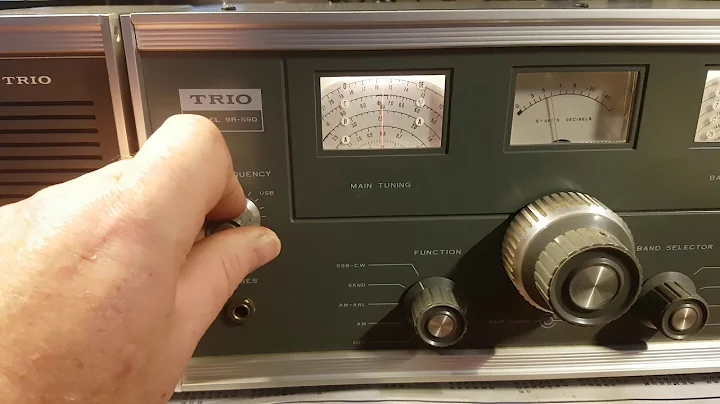 9r-59d trio hf communications receiver