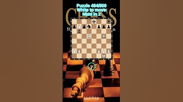 Chess puzzle series 🧩484/5334 #chess #chesspuzzleseries #puzzle #learnchesstactics #magnuscarlsen