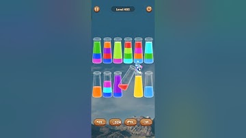 Color Water Sort Woody Puzzle Level 405