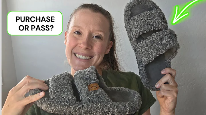 EverFoams Women’s Slippers 🥿 Fuzzy Open-Toe Memory Foam House Shoes Review